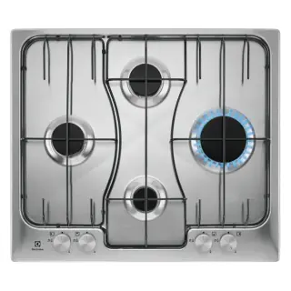 Electrolux Piano cottura a gas Serie 300 Soft line 60cm RGG6242LOX