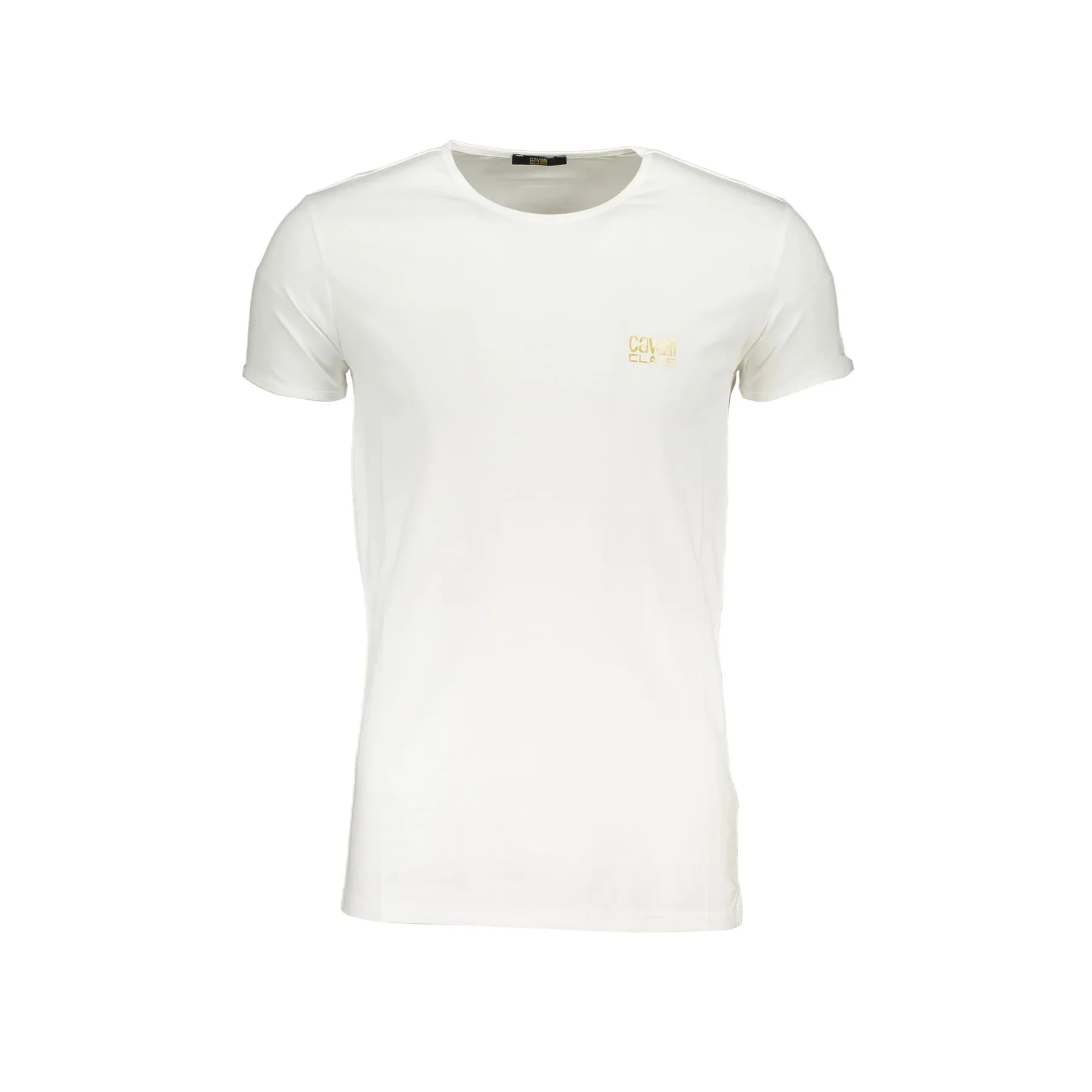 Cavalli Class T-Shirt Uomo Girocollo Cotone Stampa Logo