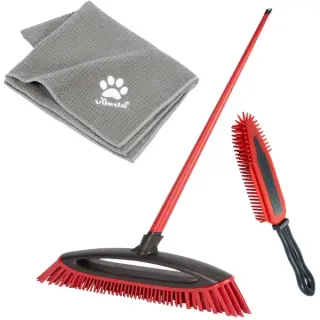 Vileda Pet Pro ALWAYS CLEAN Scatola per Scopa - Set di 3 Pezzi