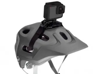 Supporto per casco Reporter per action cam