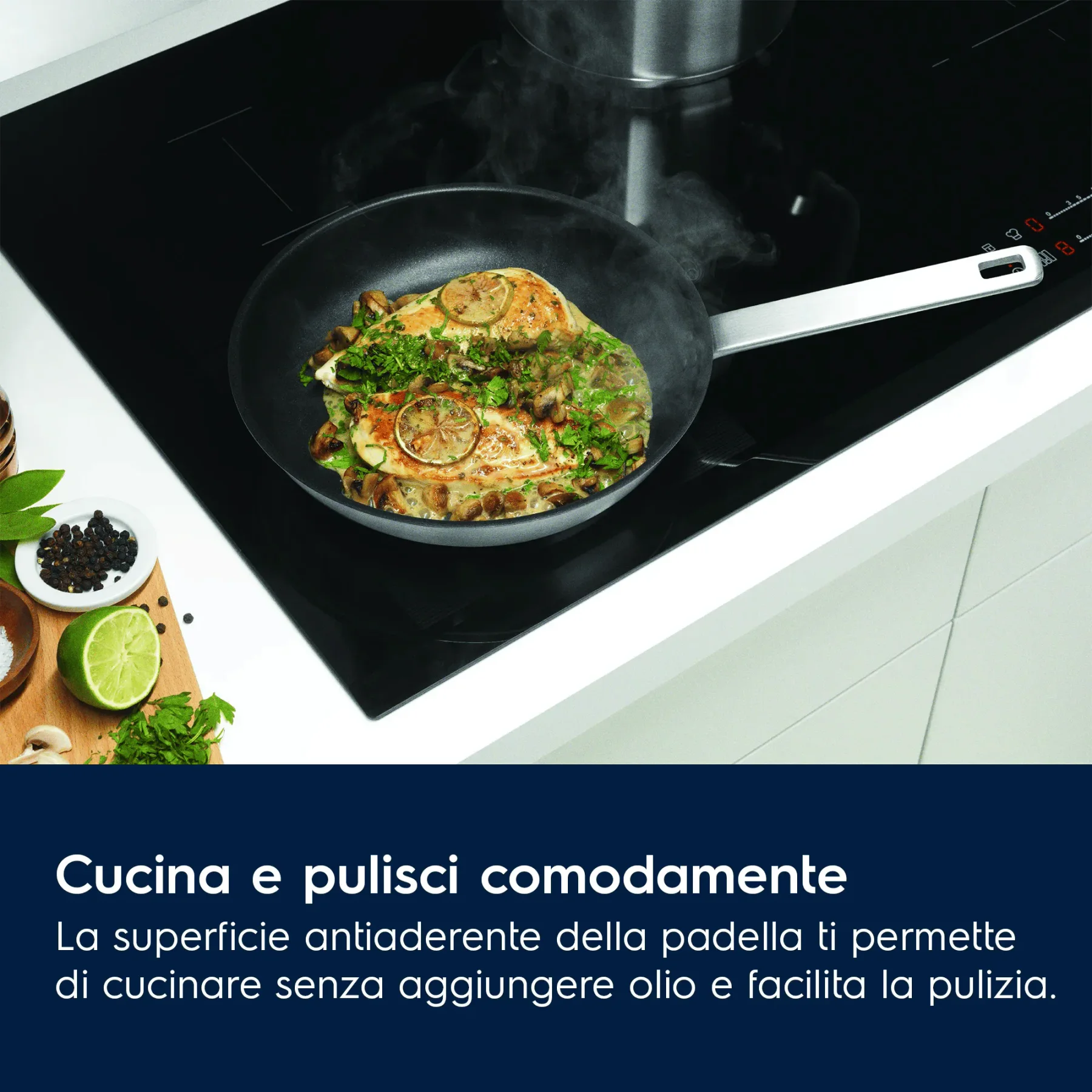 Electrolux Set di pentole in acciaio E3SS - vista 3