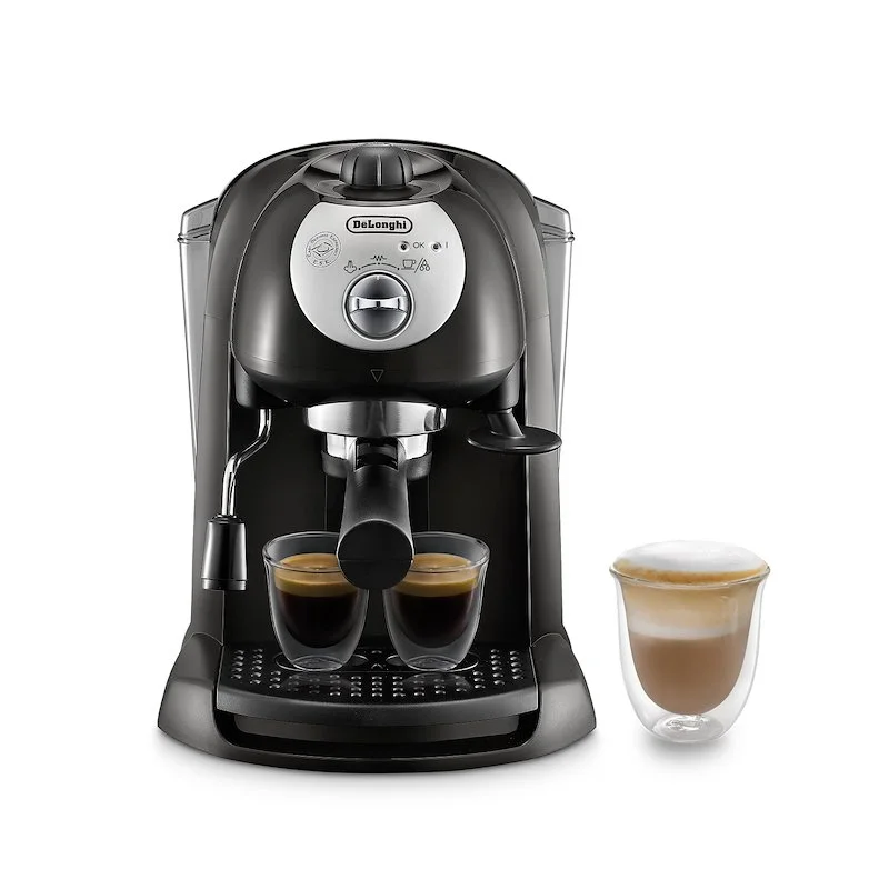 Macchina da Caffè Manuale Espresso e Cappuccino DE'LONGHI EC201.CD.B