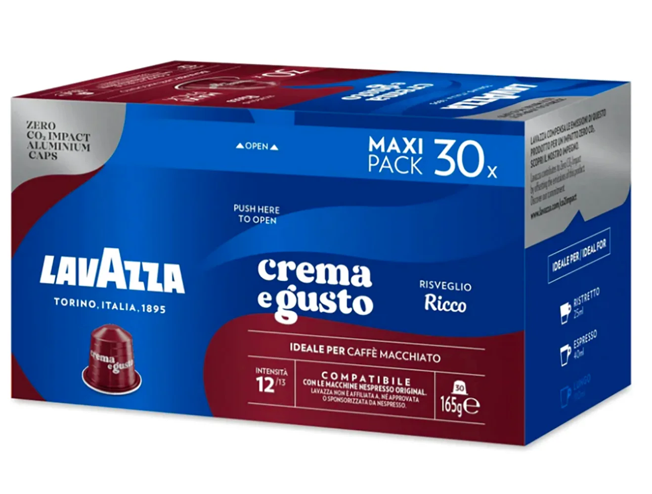 Lavazza Capsule Caffè Gusto Ricco Compatibili Nespresso