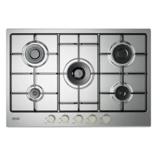 De’longhi YLG 75 F Piano Cottura Inox Da Incasso Gas