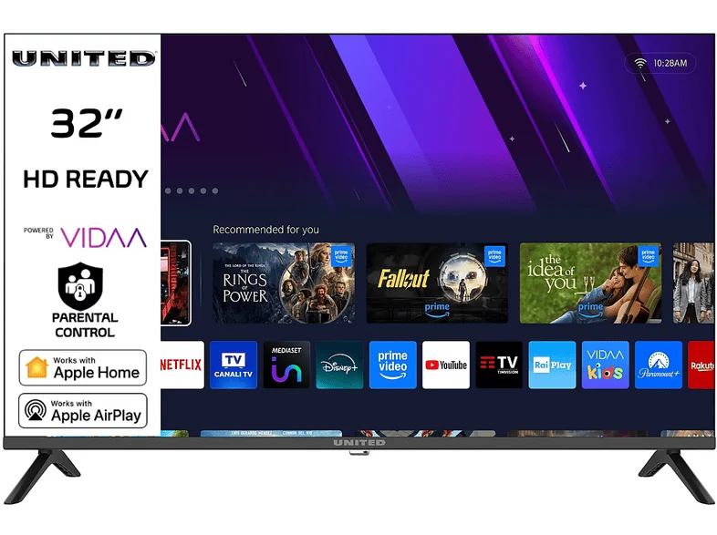 UNITED UN32HVZ1 TV LED SMART TV 32"