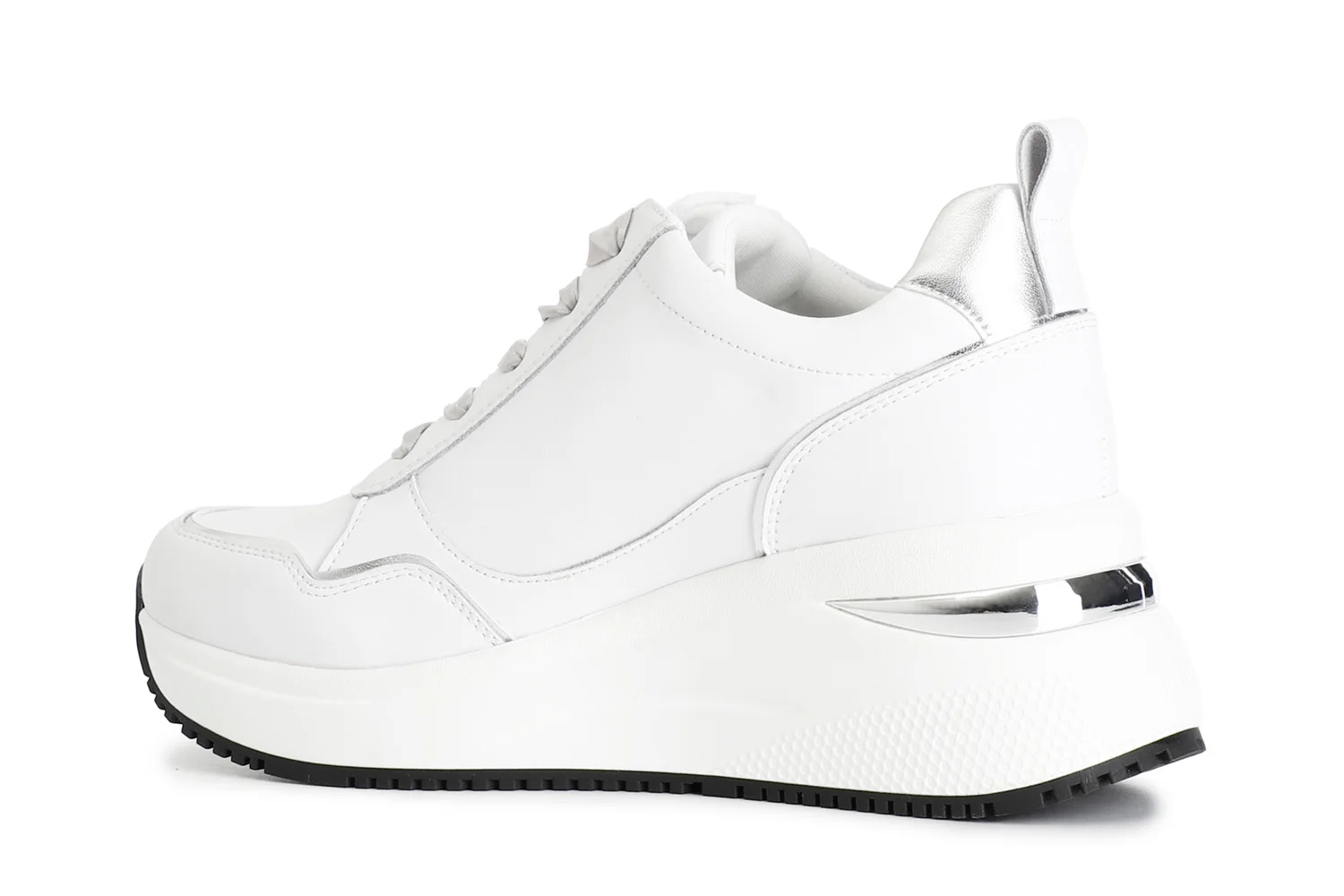 Sneakers da donna CafèNoir con zip - vista 2
