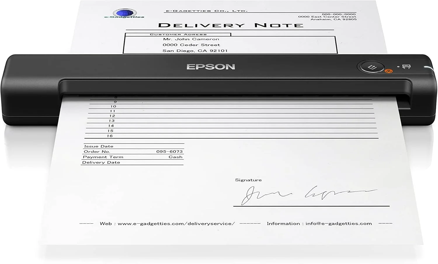 Epson Scanner WorkForce ES-50