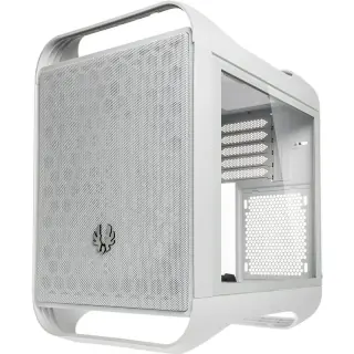 BitFenix Prodigy M 2022 Vetro temperato USB-C Bianco