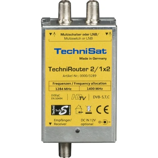TechniRouter Mini 2/1x2 Multinterruttore Satellitare