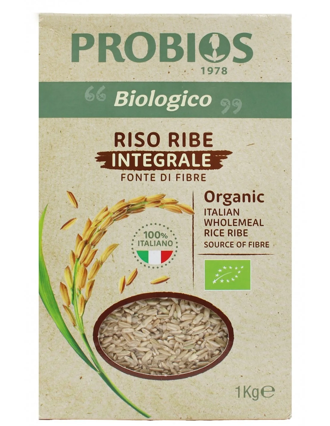 Riso ribe integrale Probios