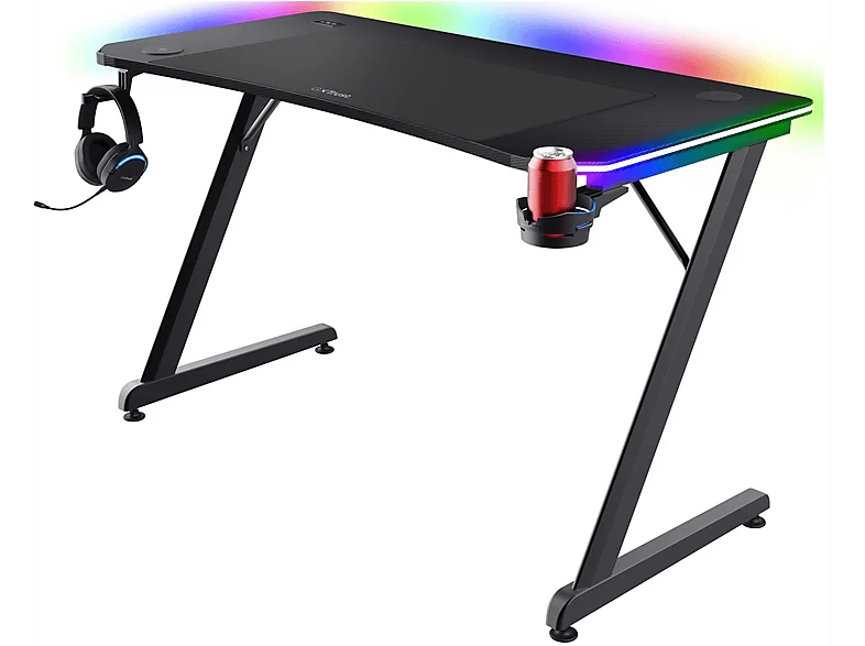 Scrivania Gaming Trust GXT 710 Luminus Pro RGB DSK