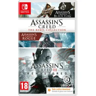 Assassin’s Creed The Rebel Collection + AC3 per Nintendo Switch