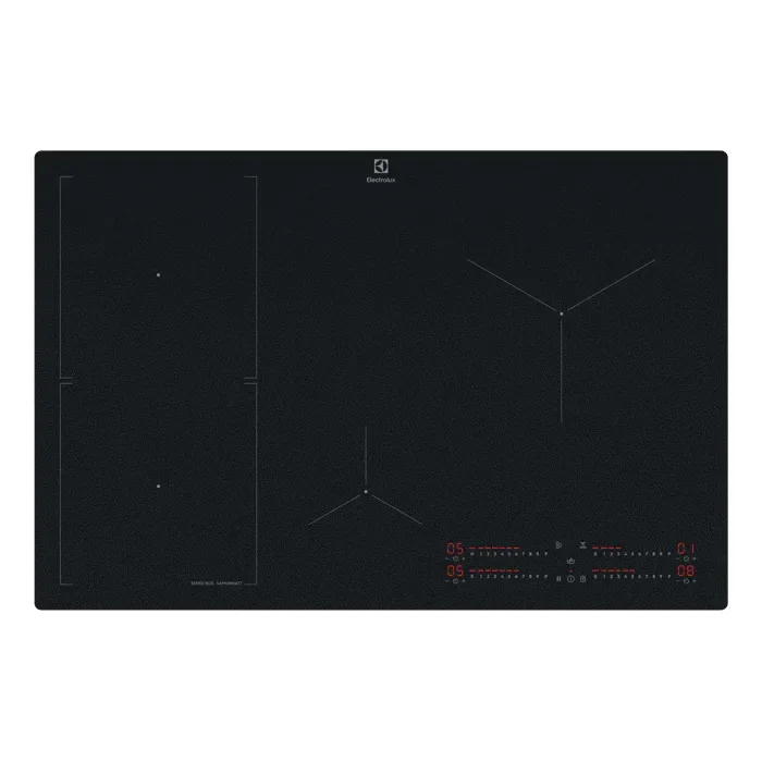 Electrolux Piano cottura ad induzione SaphirMatt® Serie 700 SenseBoil® 80cm KIS82453IZ