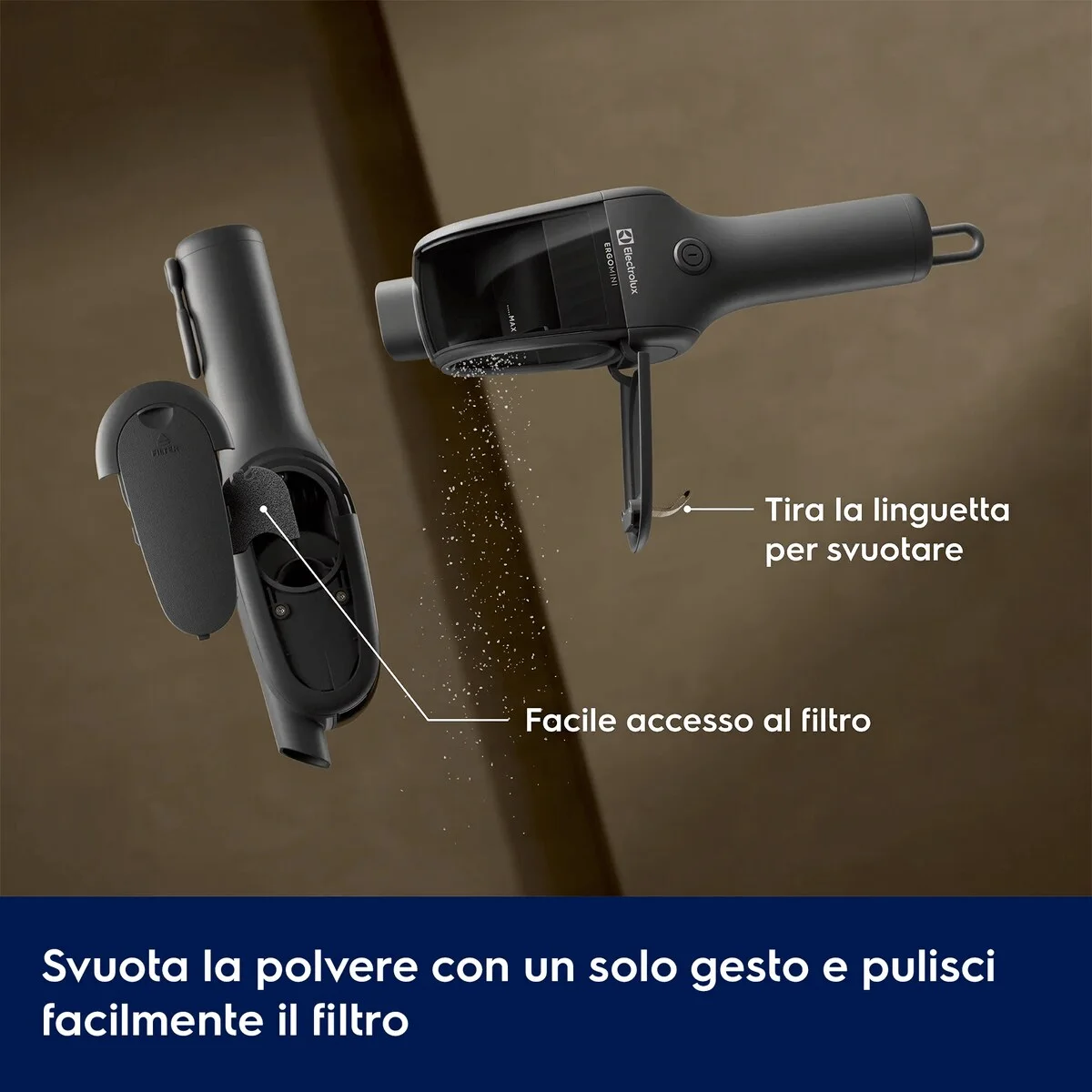 Electrolux Miniaspirapolvere portatile ErgoMini EH1EM10DG - vista 3