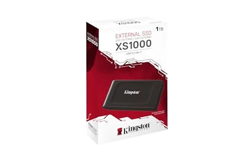 Kingston XS1000 Drive a stato solido esterno USB 3.2 Gen 2 - vista 7