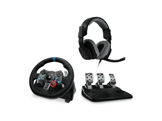 Logitech G29 Volante + Cuffia Bundle