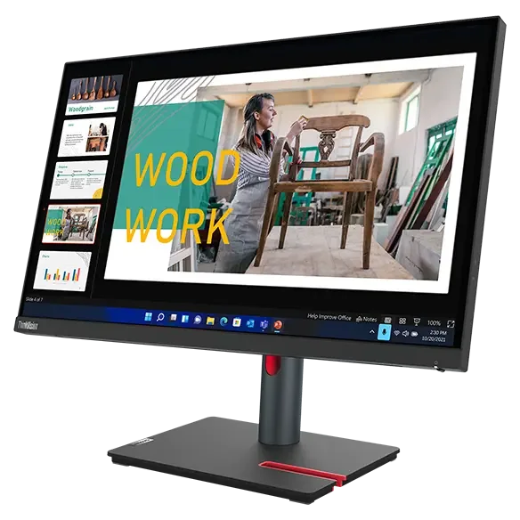 Lenovo Monitor ThinkVision P24q-30 - vista 2