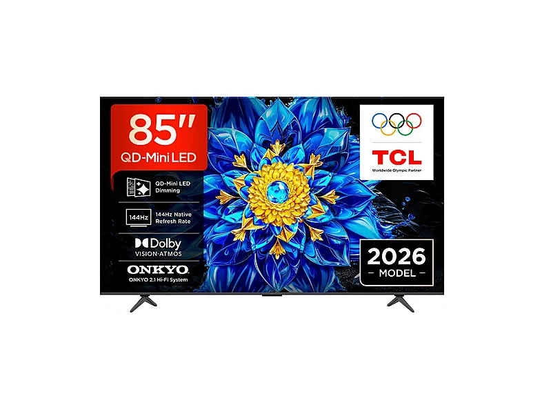 TCL 85P8L TV MINI LED - Smart TV 85" con Google TV