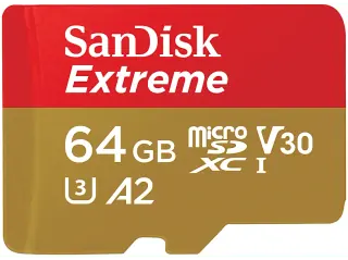 Scheda di Memoria Sandisk Extreme A2 64GB