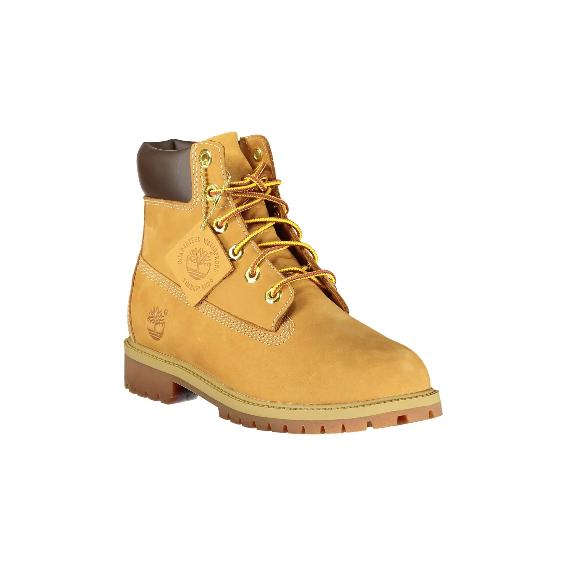 Timberland Stivaletti Pelle Unisex Marroni Stampa Logo