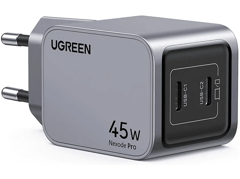 Caricatore UGREEN Nexode Pro Fast Charger Dual USB 45W