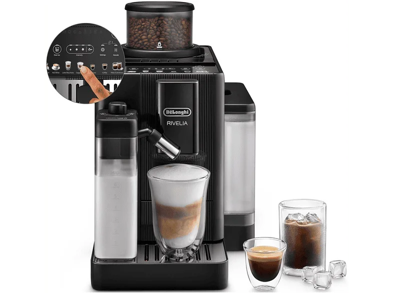 Macchina da caffè automatica De'Longhi Rivelia Start EXAM420.55.BXL