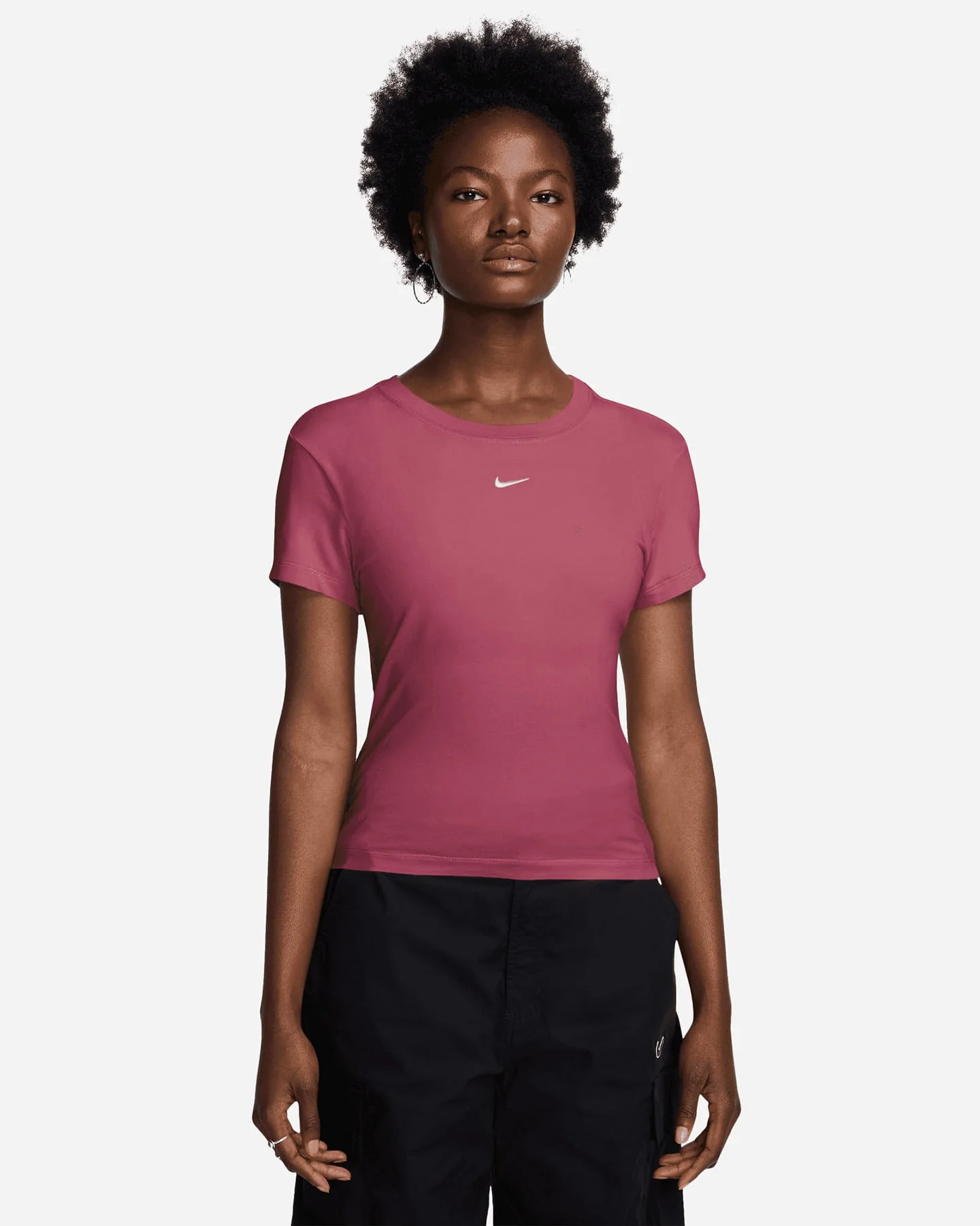Nike Small Logo W - T - shirt - Donna - vista 4