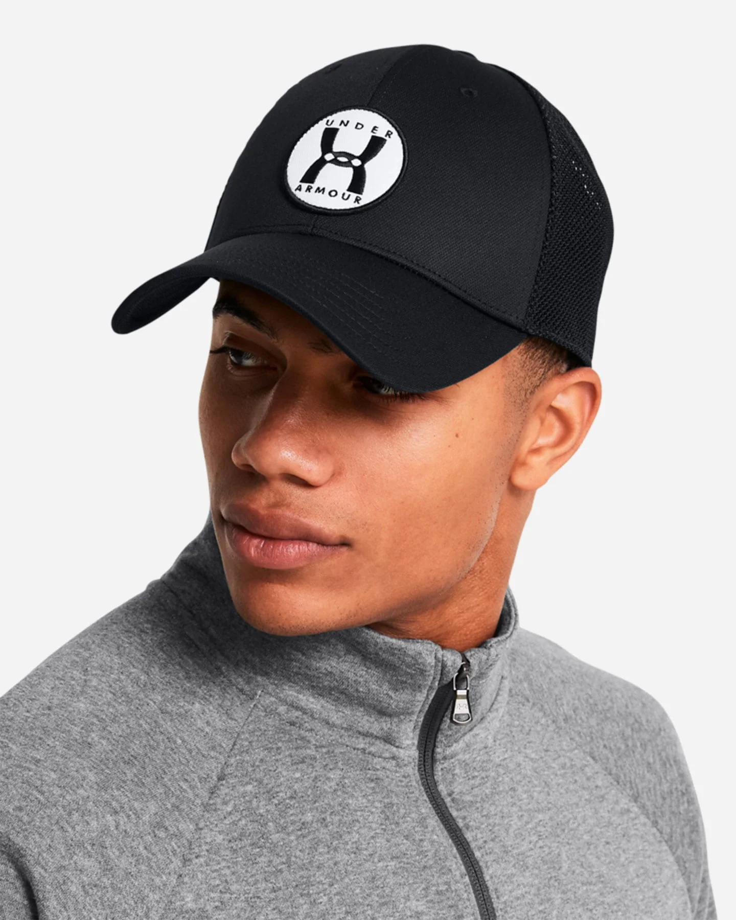 Cappellino Under Armour Trucker Logo Metalic M - Uomo - vista 3