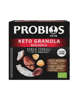 Keto Granola Cocco Nocciole e Cacao