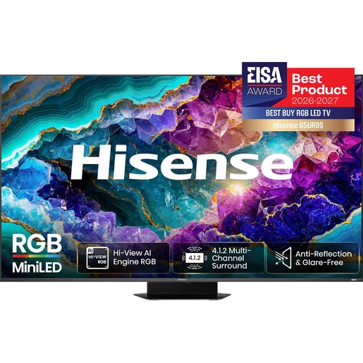 Hisense Smart TV RGB MiniLED 65" 65UR9S - vista 5
