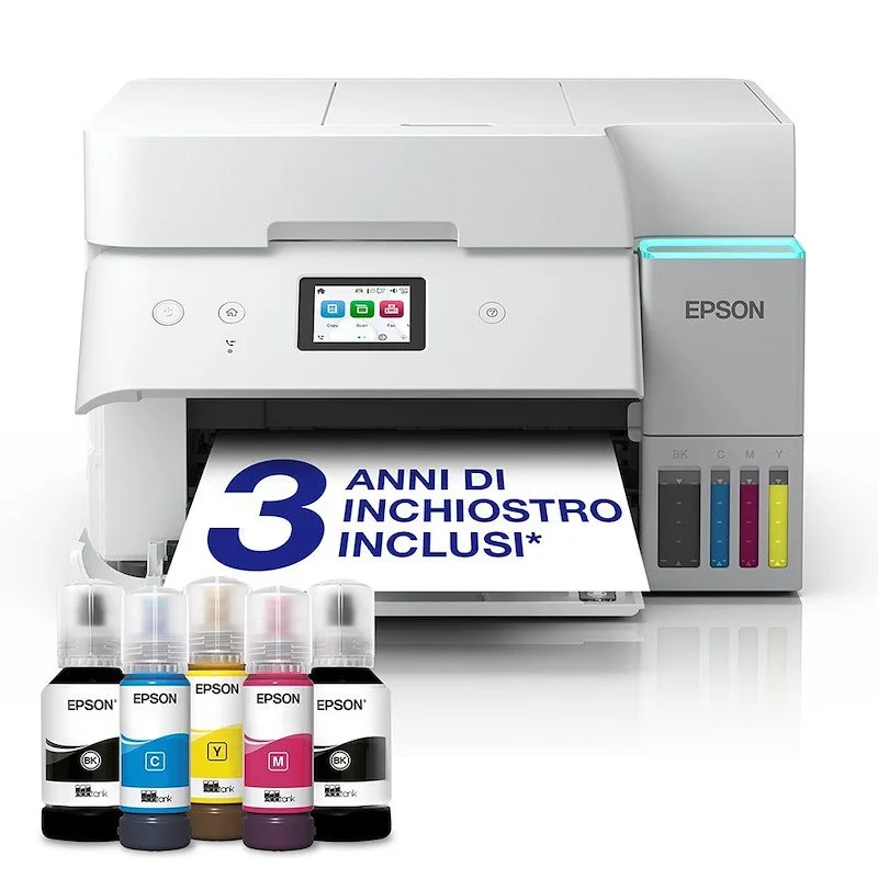 Epson EcoTank ET-4956 - Stampante Inkjet Multifunzione A4