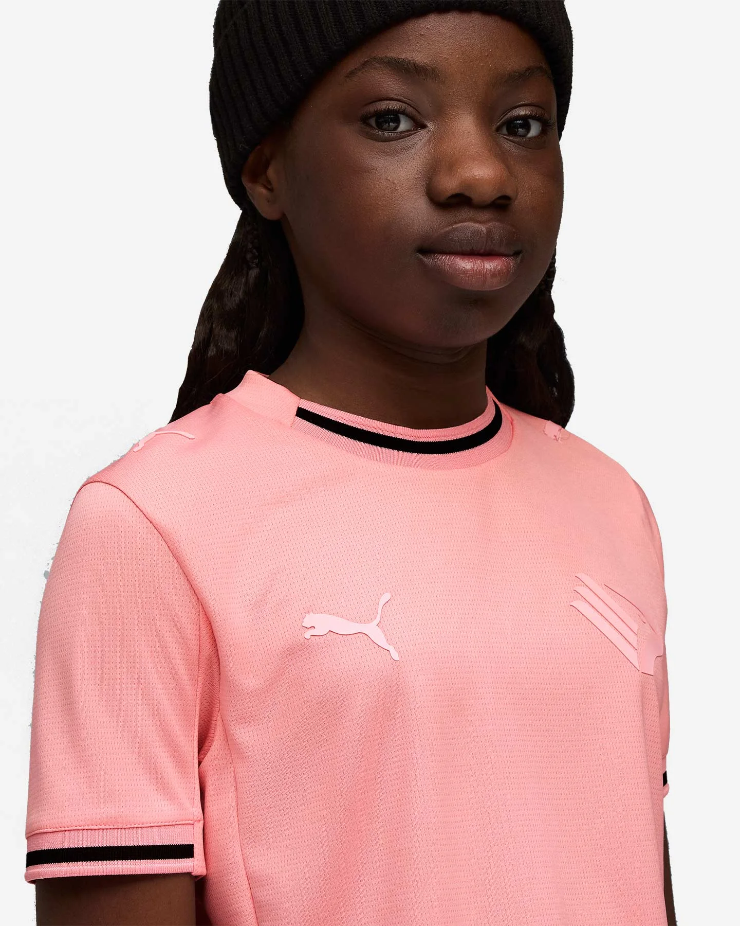 Puma Palermo Home 25 - 26 Jr - Maglia Calcio Ufficiale - vista 4