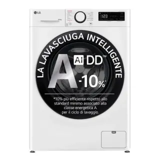 LG D4R3009NSWB Lavasciuga