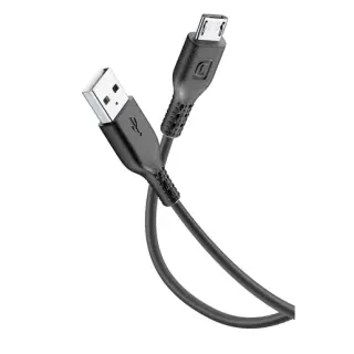 Cellularline Power Cable USBDATACMICROUSB2M