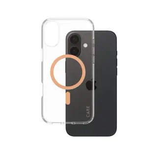 PanzerGlass CARE by Panzerglass Cover Trasparente Urban Combat con MagSafe per iPhone 16 Plus