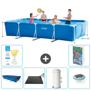 Intex Piscina Con Struttura Rettangolare
