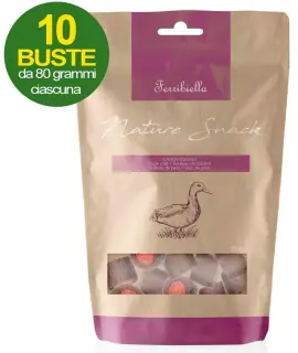 Nature Snack Involtini D'Anatra per Cani