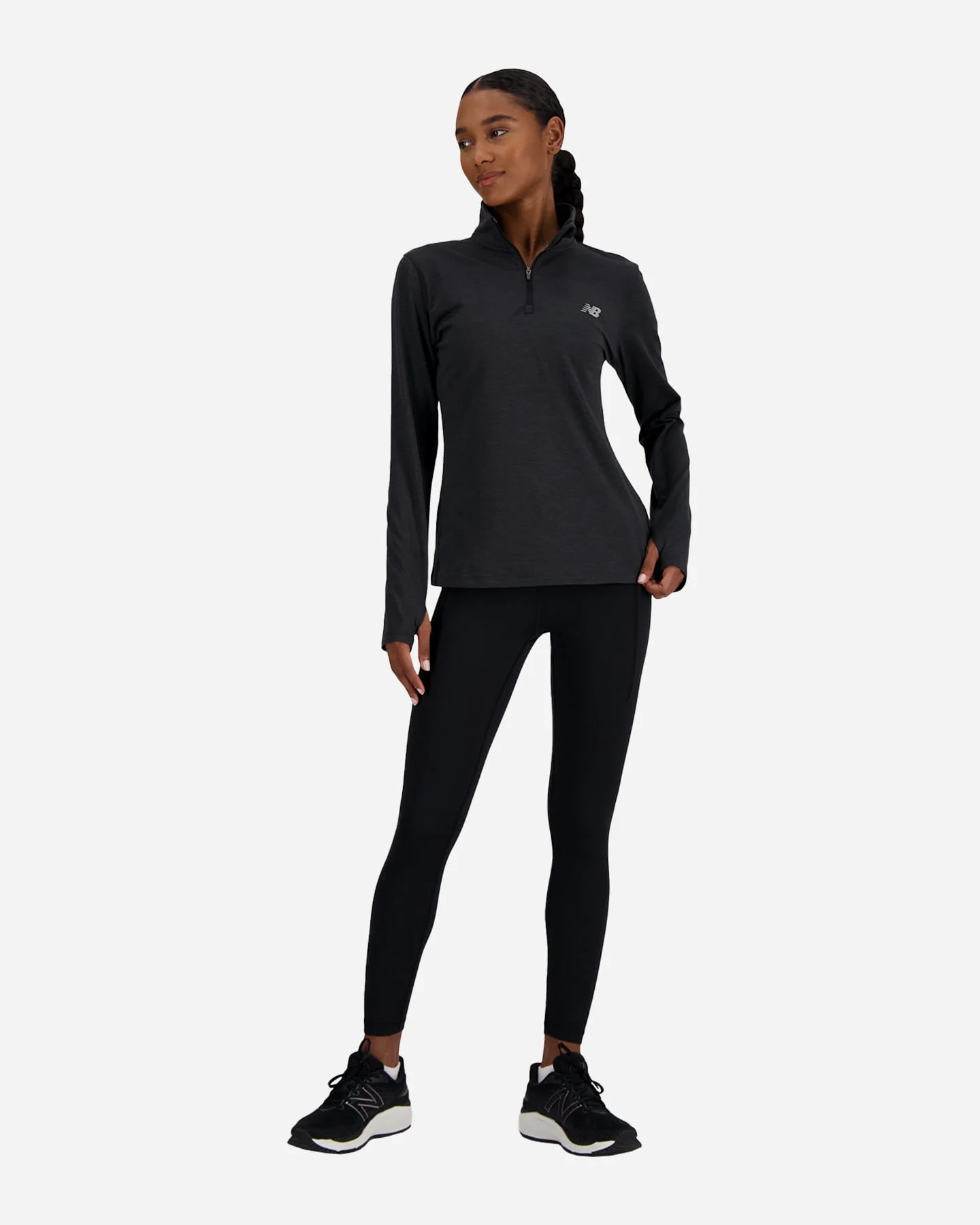 New Balance Space Dye W - Maglia Running - Donna - vista 5