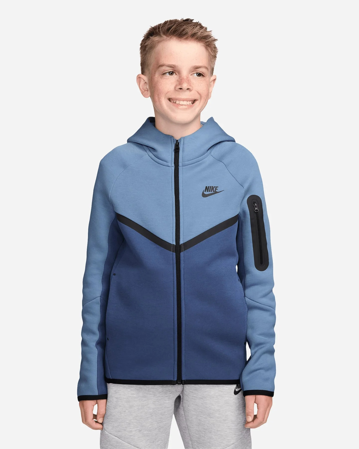 Felpa Nike Tech Fleece 2 Jr - vista 4