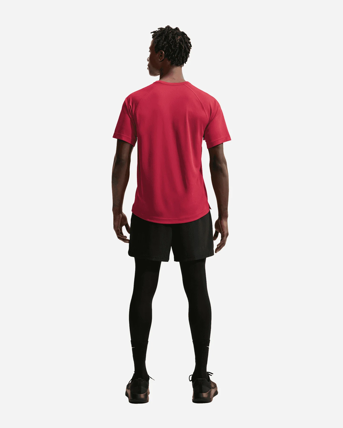 Nike Dri Fit Hyverse Small Logo - T - shirt Training - Uomo - vista 3
