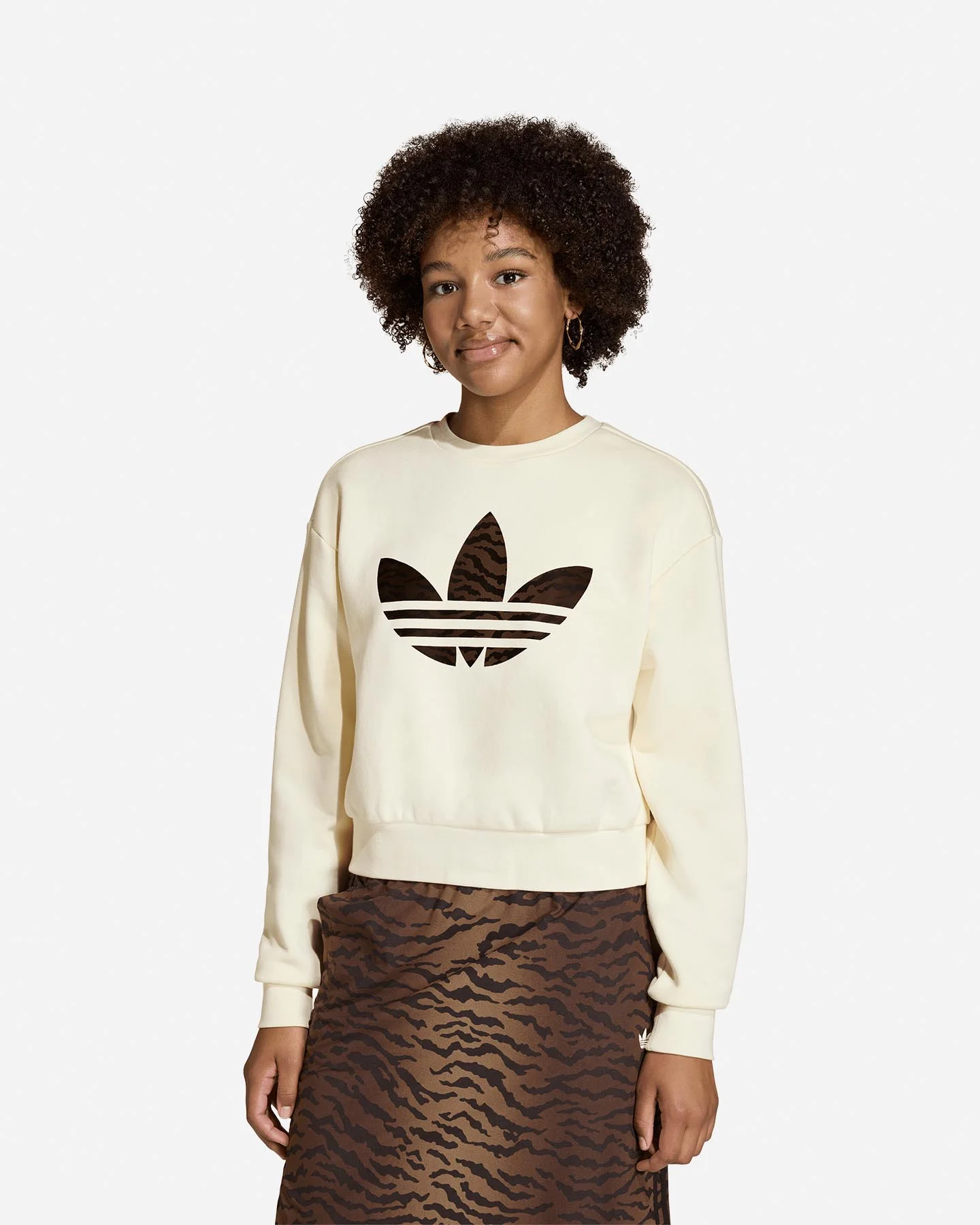 Adidas Boxy Crew Jr - vista 2
