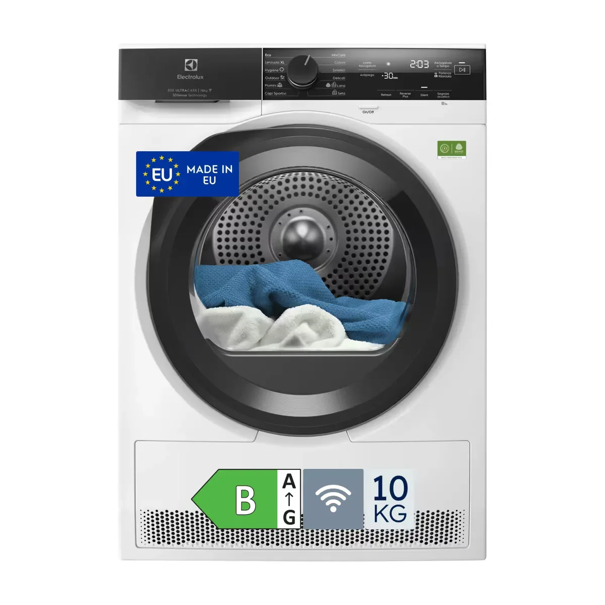 Electrolux Asciugatrice 800 UltraCare 10kg EW7H4Y10BY - vista 2