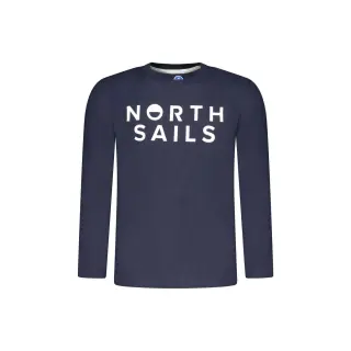 North Sails T-Shirt Maniche Lunghe Unisex Stampa Logo