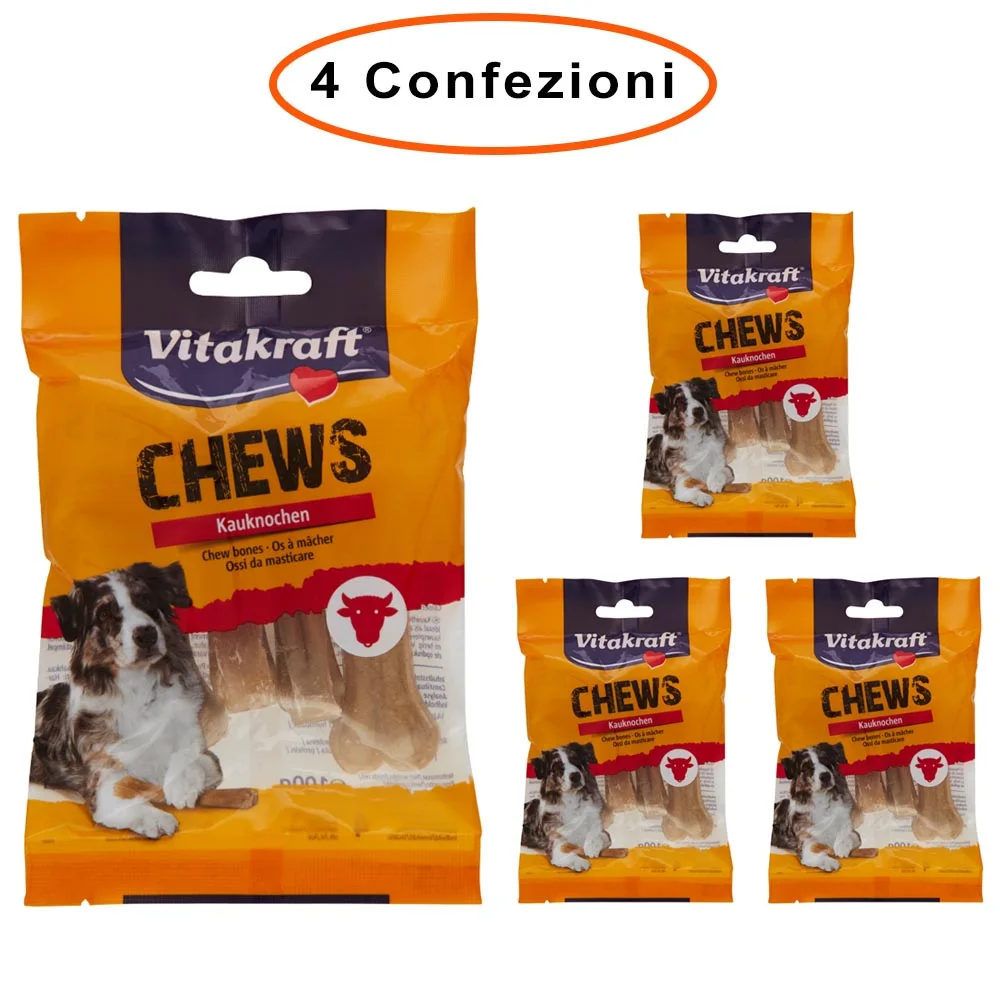 Vitakraft Snack Chews ossi mini per cani 100 g