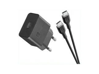 Caricabatterie CELLULARLINE USB-C Charger Kit 15W