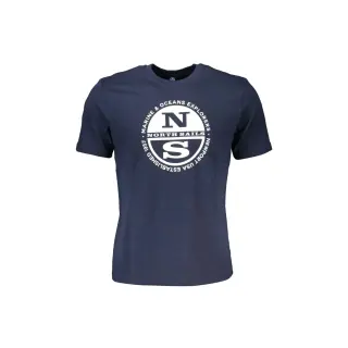 North Sails T-Shirt Maniche Corte Uomo Stampa Logo