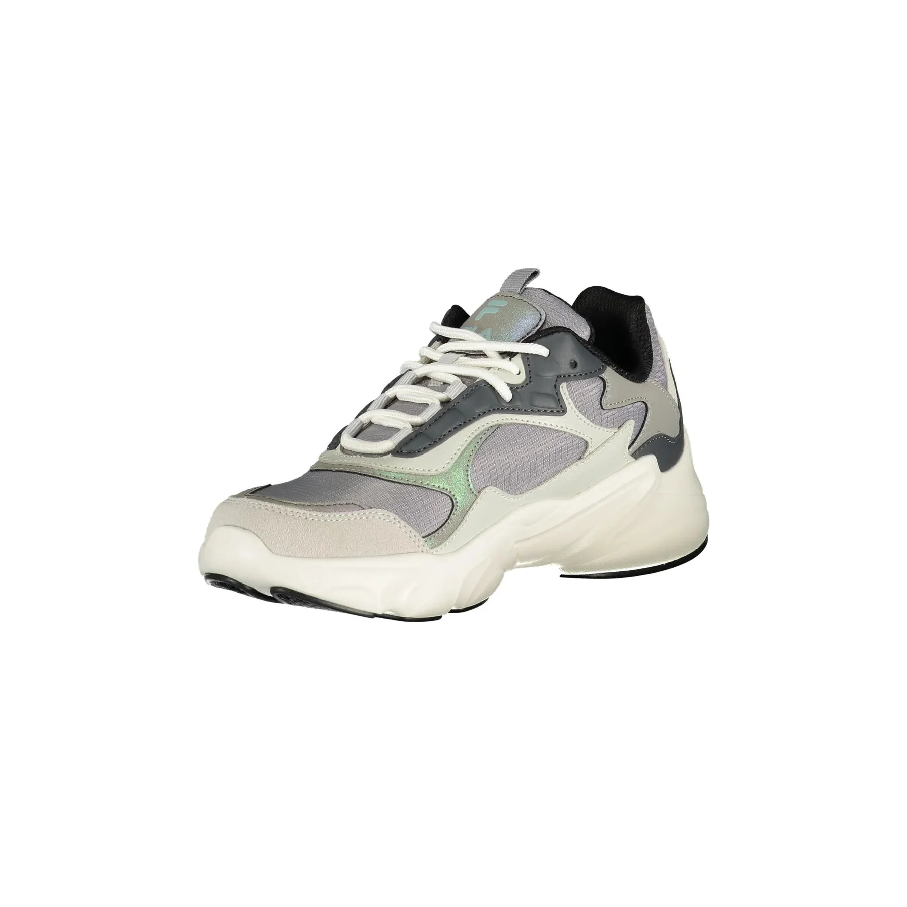 Fila Sneakers Donna Grigie con Stampa Logo - vista 3