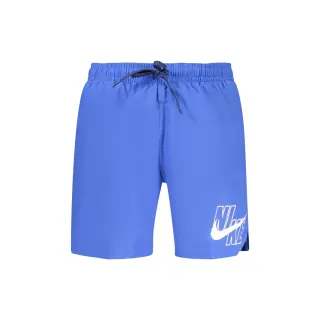 Nike Costume da Mare Uomo Blu Stampa