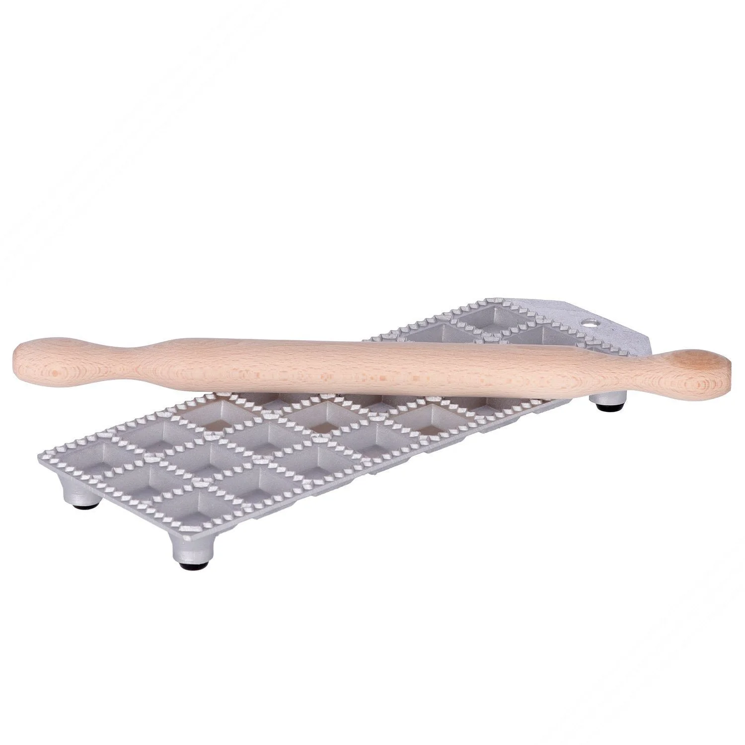 Ravioliera per 24 ravioli quadrati