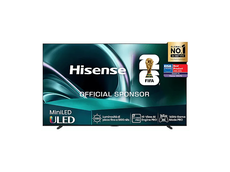 Hisense 100U7Q TV MiniLED